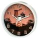 Настінний годинник Veronese AL31434 Breakfast Кава 30 см