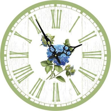 Настінні годинники Гранд Презент ГОРТЕНЗІЯ 34 см (d3422)