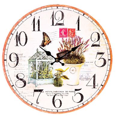Настінний годинник Gastar AL29567 Butterfly