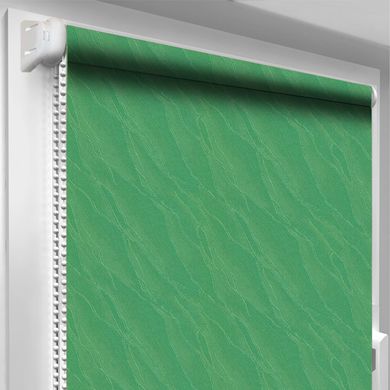 Рулонна штора DecoSharm Вода 2159 Зелена 150х170 см